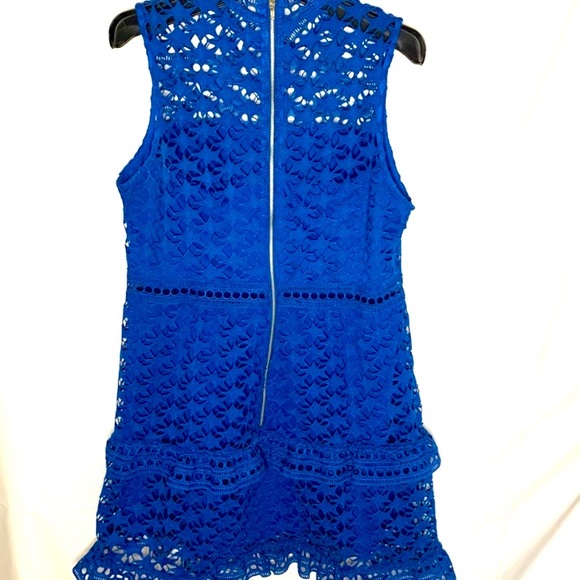 🌺Blue TIERED LACE DETAIL DRESS From VENUS - Picture 3 of 7